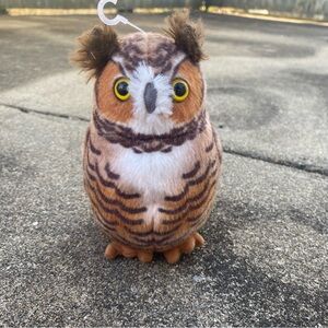 Wild Republic Audubon Great Horned Owl Plush